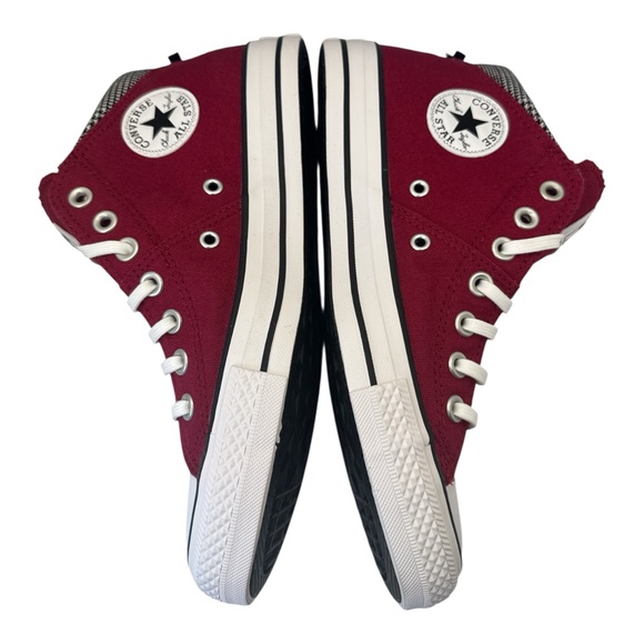 Converse Women's Chuck Taylor All Star Madison Plaid High-Top Sneakers, Size 9 - Picture 5 of 10